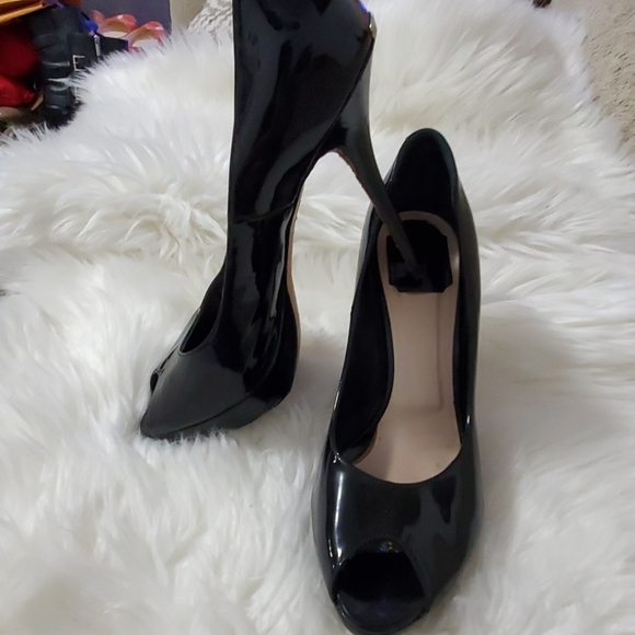 CHRISTIAN DIORBlack Patent Leather Miss Dior - Picture 3 of 7